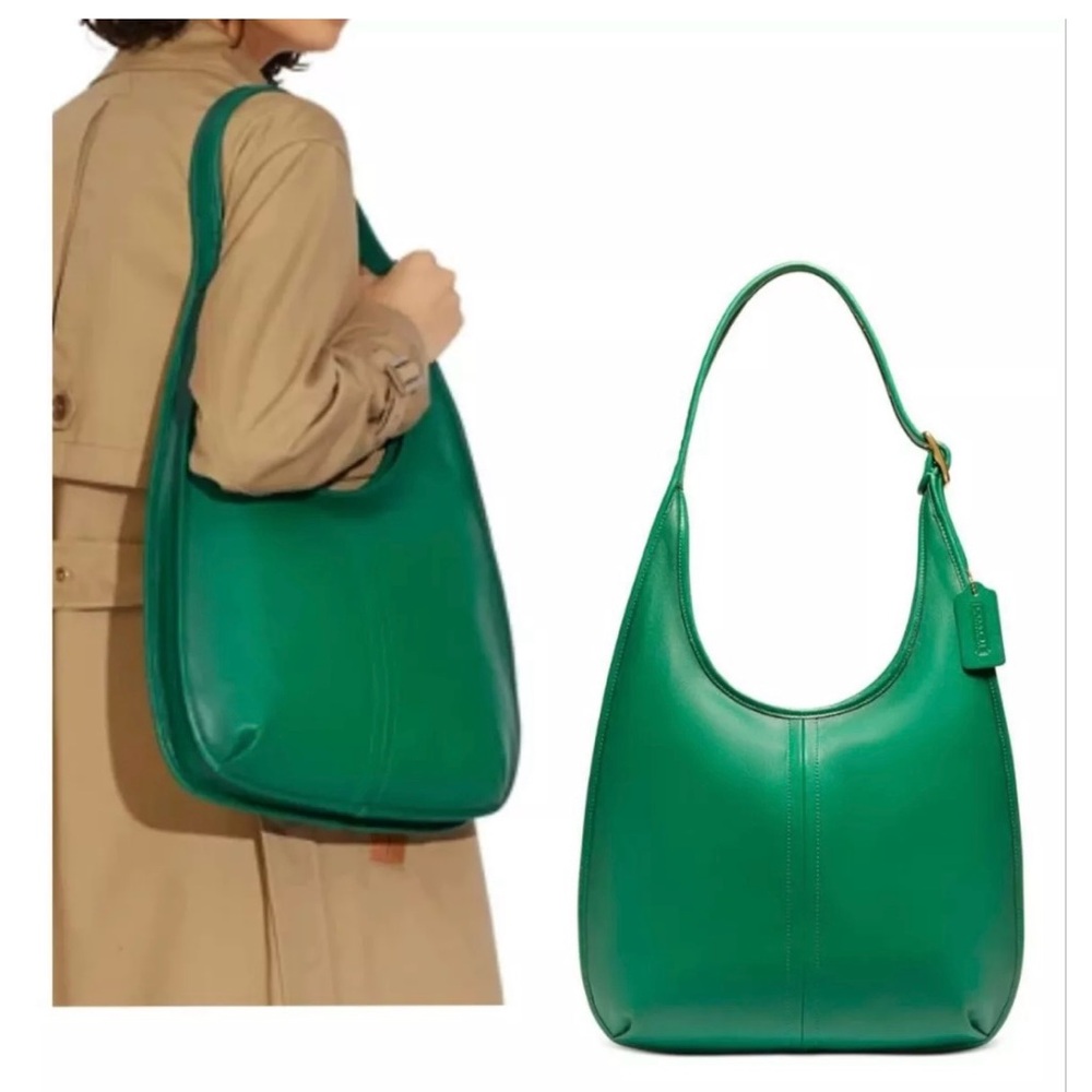 NWT Coach Ergo Shoulder Bag 33 Green Bag